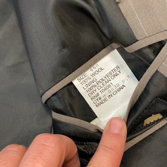 Mauro Stripped Blazer sz. 46 R - Picture 6 of 7